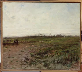 Landscape with a Peasant Woman